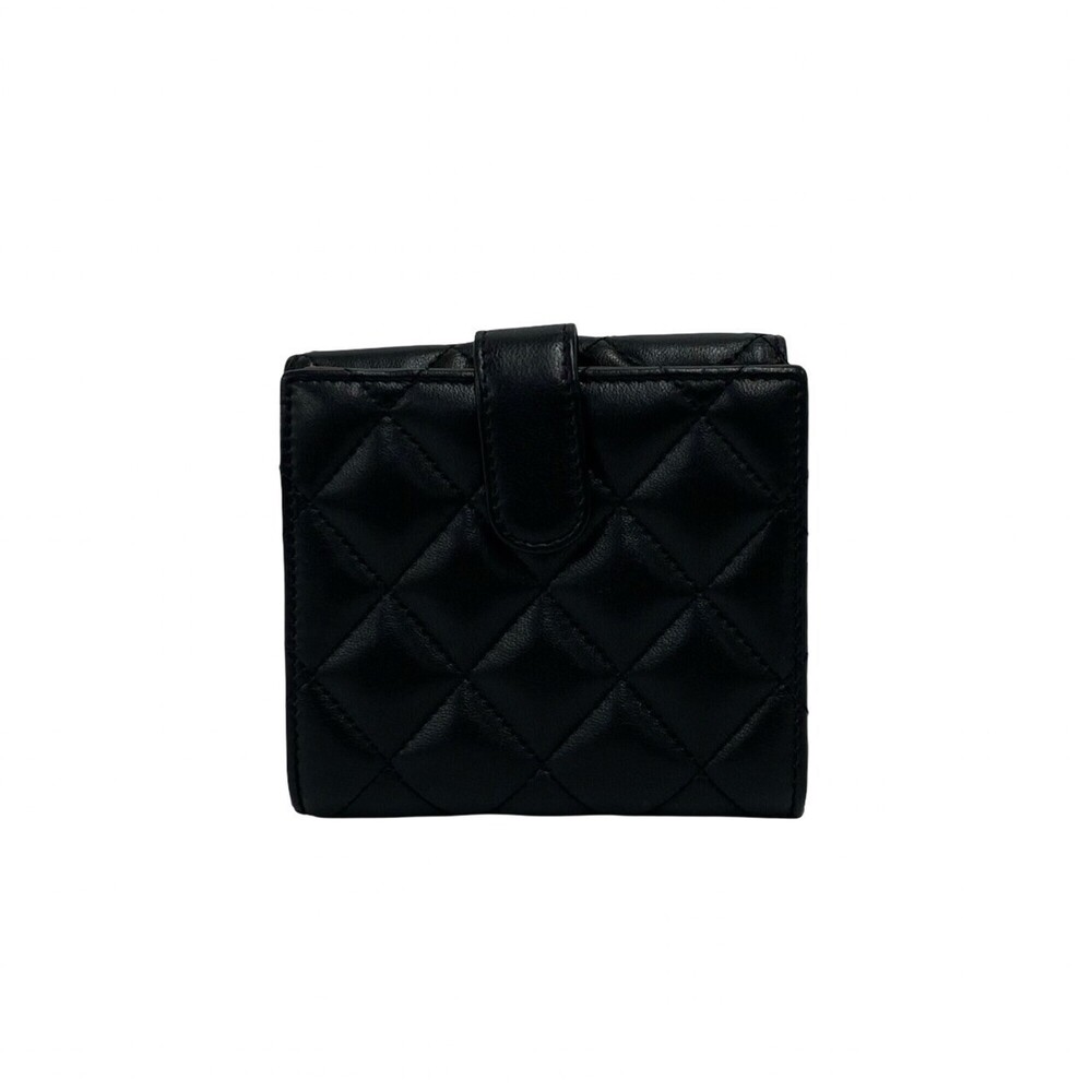 CHANEL Black Matelassé Coco Mark - Picture 2 of 9
